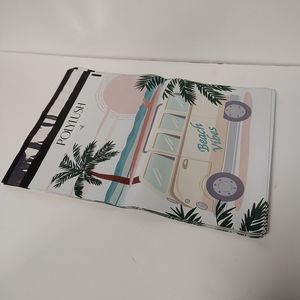 15 10x13 🌴 Poly Mailers Beach Vibes Flat Shipping Envelopes
